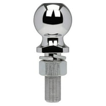 Class 4 6,000 lb. 2-5/16 in. Ball Diameter, 1 in. Shank Diameter, 3 in. Shank Length Chrome Trailer Hitch Ball