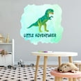 thumbnail image 3 of Watercolor Decal Little Adventurer Living Room Wall Decal for Family Little Adventurer Lettering Art Quotes Cute Themed Room Décor - Size: 10 In x 9 In, 3 of 5