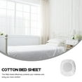 thumbnail image 3 of Niceauty Breathable Cotton Fitted Sheet For Twin Beds Mattress Protector Hotel Easy To Clean Comfortable Design, 3 of 5