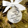 thumbnail image 3 of Bolas de Ángel de Navidad de "I Have An Angel In Heaven", decoraciones para árbol de Navidad, decoración para el hogar de Navidad, adornos de Año Nuevo 2023, 3 of 4