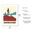 thumbnail image 2 of National Parks - Native Americans - Vintage Travel Poster by Dorothy Waugh c.1935 - Bamboo Fine Art 290gsm Paper (Unframed) 17x22in, 2 of 4