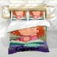 thumbnail image 5 of Tal como lo contó Ginger Conjunto de sábanas temático, trío de piezas, cómodo y amigable con la piel, diseño único, regalo de decoración para el hogar para familiares, amigos y fans,140cm *210cm, 5 of 6
