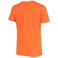 thumbnail image 3 of Women's New Era Orange San Francisco Giants Spring Training Circle V-Neck T-Shirt, 3 of 3