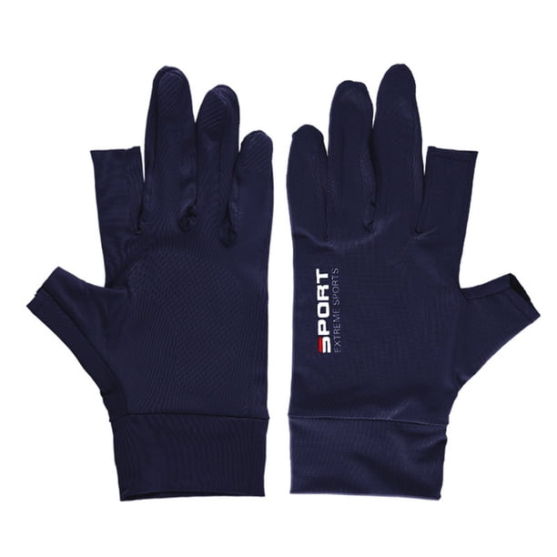 Guantes sin dedos Guantes antideslizantes de conducción Guantes de verano al aire libre para mujeres y niñas