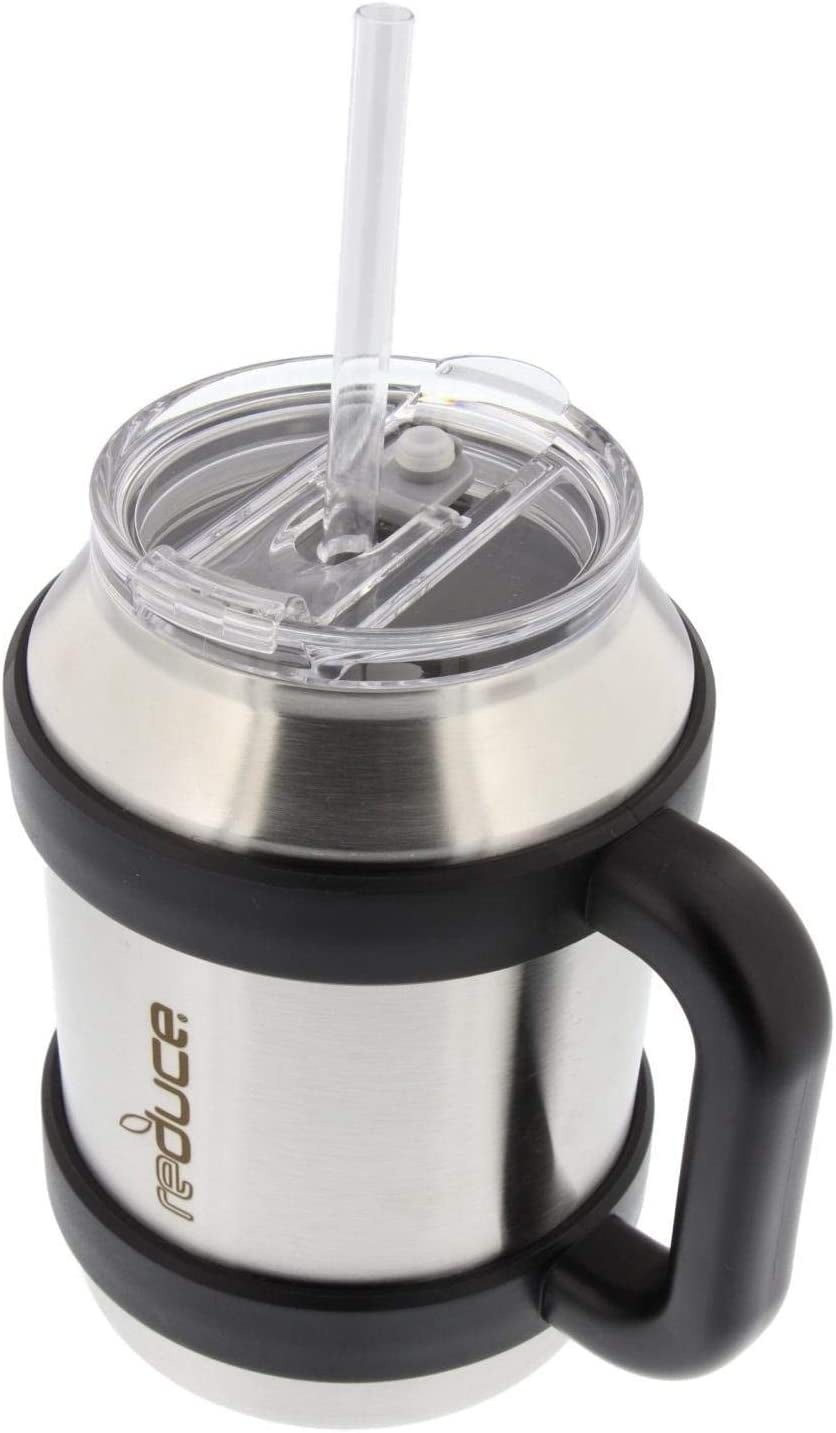 Reduce 50oz Cold1 Stainless Steel Travel Mug Easygrip- Cool Slate