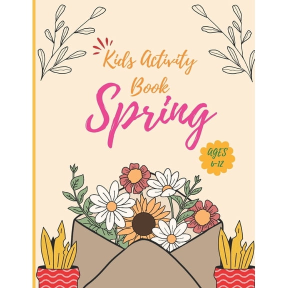 Kids Activity Book Spring, (Paperback)