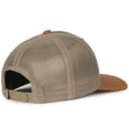 thumbnail image 4 of Outdoor Cap HPD-615M Premium Rugged Trucker Cap-Charcoal/Khaki/DUK, 4 of 8