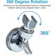thumbnail image 4 of Adjustable Shower Head Holder, Chrome Wall Mount Strong, 4 of 5