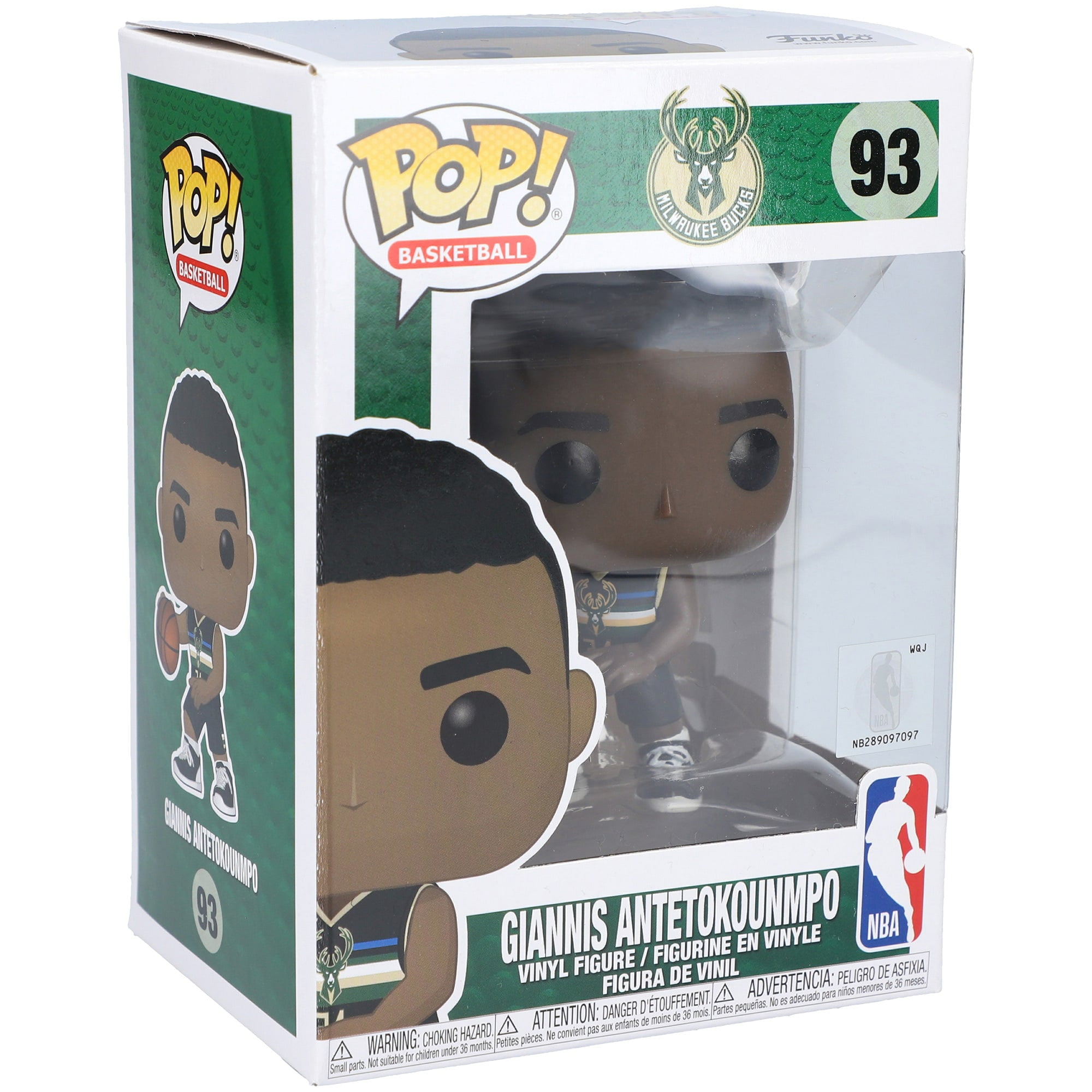 Funko POP! NBA: Bucks - Giannis Antetokounmpo (Alternate)