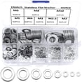 thumbnail image 1 of Jinsinto Stainless Steel Flat Washers 360 Pcs, Standard Washers With Organizer Box, 1 of 5