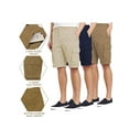 thumbnail image 3 of 5-Pack Men's Cotton Flex Stretch Cargo Shorts With Belt (Sizes, 30-42), 3 of 6