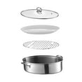 thumbnail image 3 of jifeng Steamer Multiuse Portable Stockpot for Cornbread Coarse Grains Potatoes, 3 of 9