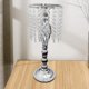 thumbnail image 5 of Elegante portavelas de cristal, candelabros, centro de , soporte de arreglo floral, decoración para boda, , vacaciones, Plata 49cm D perfecl Portavelas de pilar, 5 of 8