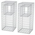 thumbnail image 3 of vidaXL 1/2x Gabion Basket Steel Garden Barrier Post/Planter Flower Multi Sizes, 3 of 17