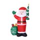 thumbnail image 5 of Papá inflable navideño con LED incorporado, juguete inflable de 1,8 m, decoración navideña para fiestas, patios, festivales y porches., 5 of 9