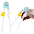 thumbnail image 1 of Children's Plastic Chopsticks Children's Stainless Eating Training Chopsticks Children's Right Hand Learning Chopsticks, 1 of 9