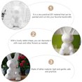 thumbnail image 4 of Cartoon Rabbit-shaped Mold Flower Arranging Accessory DIY Lather Mould, 4 of 9