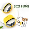thumbnail image 2 of TIELUTT No Effort Pizza Slicer Pizza Cutter Heavy Duty Wheel Slicer Pizza with Protective Easy to Clean Kitchen Gadgets Kitchen Appliances And Gadgets Home Needs Appliances for the Kitchen Set Kitchen, 2 of 8