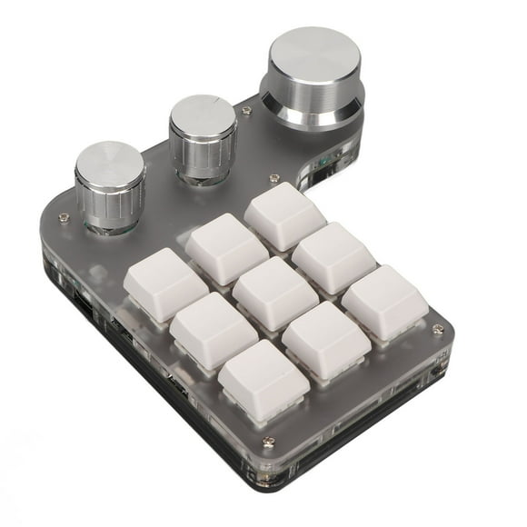 Mini Gaming KeypadMini Custom Keypad 9 Mini Mechanical Keypad Programming Macro Keypad Multi-Functional