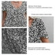 thumbnail image 5 of Vestido con dobladillo con volantes,Vestido con cuello en V y estampado floral Vestido floral diseñado para durar, 5 of 6