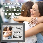89Bloom Personalized Memorial Picture Frame, Custom Memorial Gifts For Loss Of Dad, Memorial Gifts For Loss Of Mom, Personalized Memorial Gifts