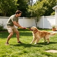 thumbnail image 6 of Dog Tug Of War Rope Toy With Squeaker Plush Chew Design for Aggressive Chewers Teeth Cleaning Interactive Play, 6 of 6