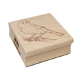 thumbnail image 1 of Canary Songbird Bird Square Rubber Stamp Stamping Scrapbooking Crafting - Small 1.25in, 1 of 7