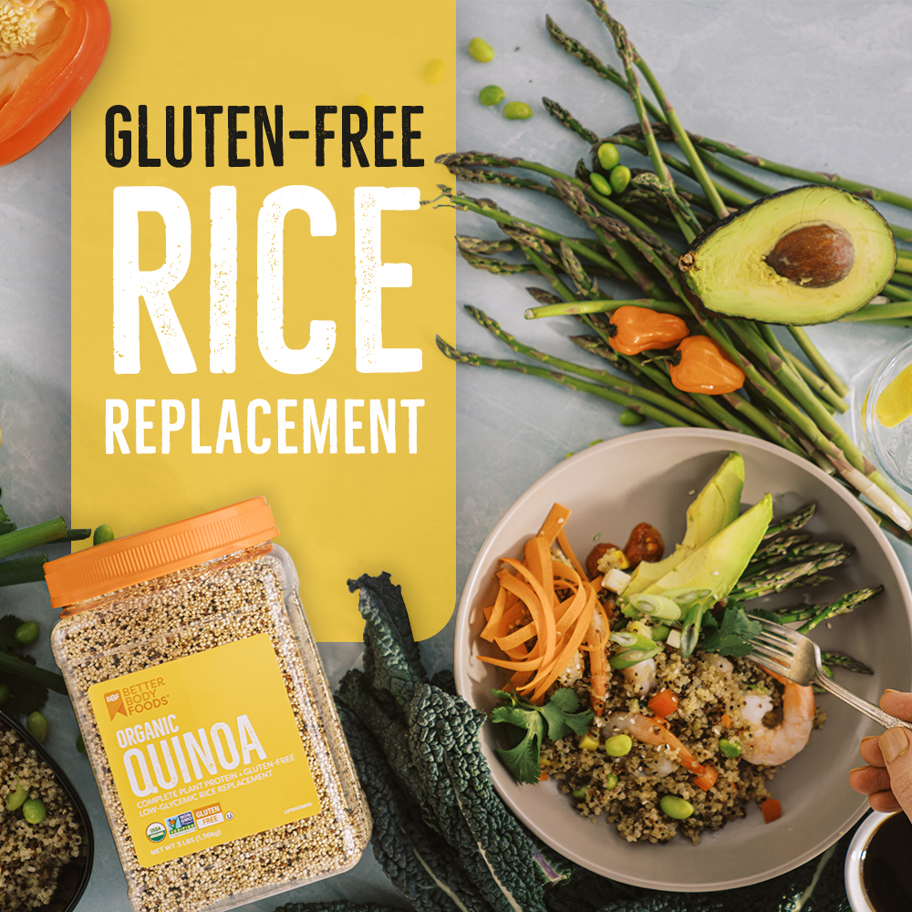 BetterBody Foods Organic Quinoa, 24 oz, Gluten-Free Grain - image 4 of 7