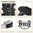 thumbnail image 3 of Lateral Rocking Fitness Stepper, Side-to-Side Mini Stepper with LCD Counter, Low-Impact Home Cardio Lateral Steppers Machine for Legs Glutes Core, Compact Portable Under-Desk Workout, No Assembly, 3 of 6