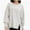 Gray, variant on Womens Plus Size Oversized Sweatshirt Crewneck Long Sleeve Casual Pullover Preppy Fall Side Split Tops