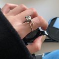thumbnail image 4 of UPGRATOR Joyería De Anillo Para Mujer En Cobre Con Zirconia Multicolor Y Estilo Retro, 4 of 8