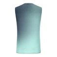 thumbnail image 5 of Mens Tank Top Plus Size Gradient Printing Sleeveless Crew Neck Summer Casual Loose Breathable Basic Shirts Pullover Tank Tops, 5 of 5