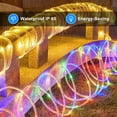 thumbnail image 5 of PHOPOLLO 33Ft Solar Rope Lights for Outdoor,multiple light，Waterproof Led Fairy Lights with 8 Modes for Yard Landscape Decor, 5 of 8