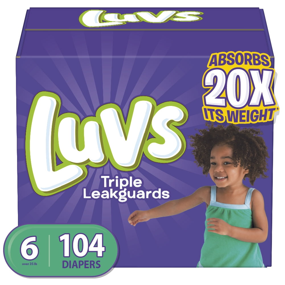 diapers luvs walmart
