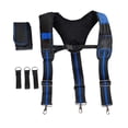 thumbnail image 3 of Cinturón de herramientas suspender la de suspensión ajustable de servicio pesado para hombres de fontanería para techos Azul, 3 of 8