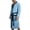 B Sky Blue, variant on Jopfuhed Mens Robes Lightweight Long Kimono Bathrobe with Pockets Colorblock Breathable Cozy Spa Shower Nightwear Bath Robes