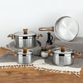 thumbnail image 5 of Serenk Definition Stainless Steel 7 Pieces Cookware Set, Pots and Pans, 5 of 8