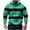 Green, variant on Mens Quarter Zip Plus Size Hooded Sweatshirt Hoodies Streetwear Drawstring Winter Warm Long Sleeve Basic Joggers Pullover with Multi Zipper Pockets Black XS