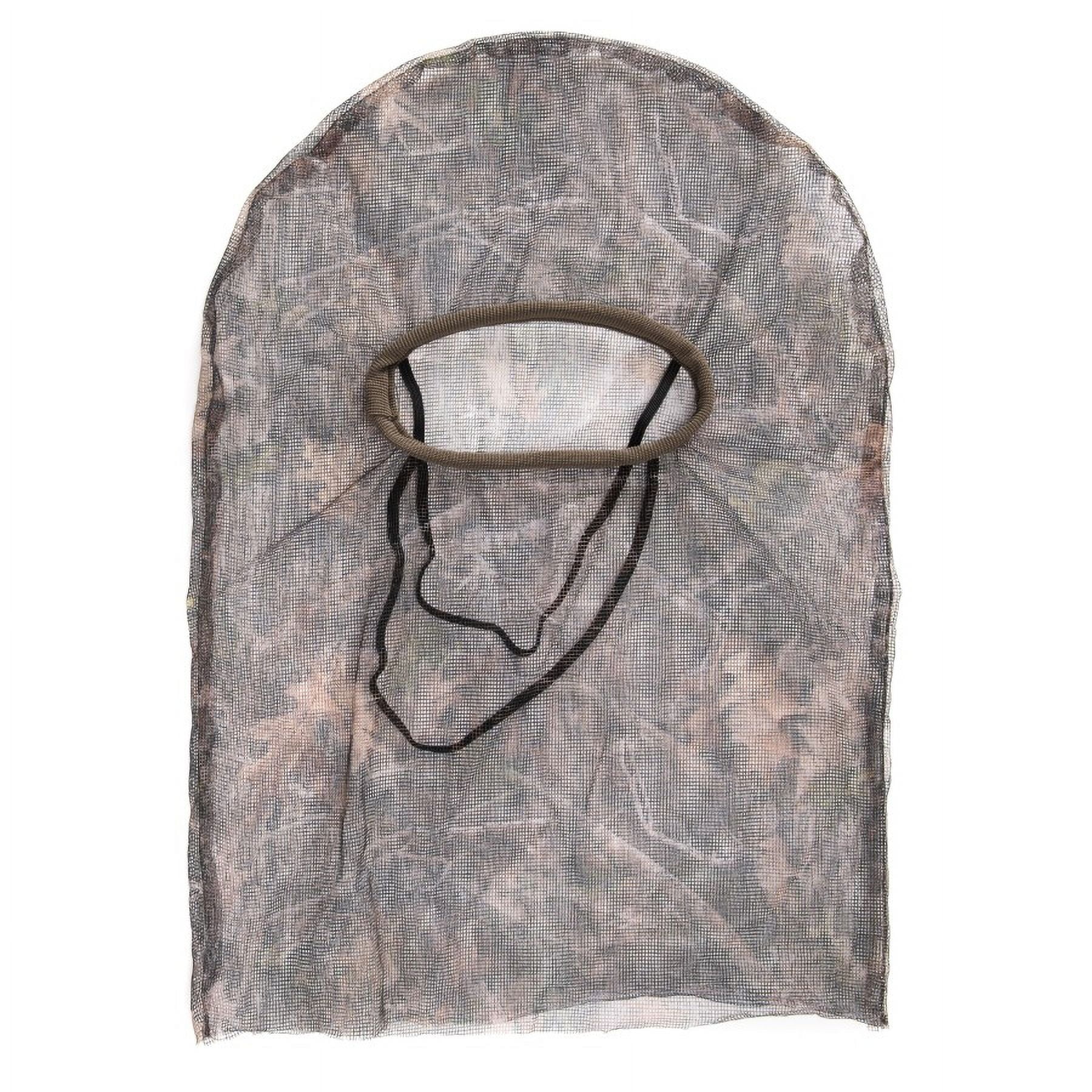QuietWear Men's Full Cover Form Fit Mesh Facemask