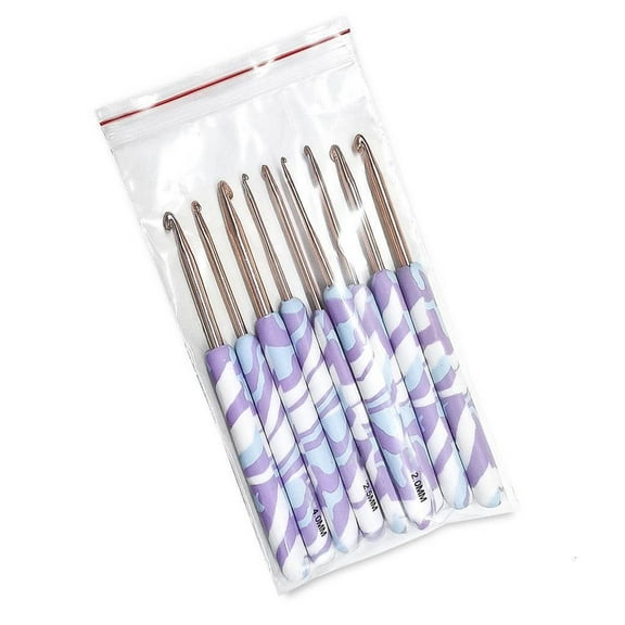 9/11Pcs Ergonomic Crochet Hook for Crochet Knitting Project Beginner Knitting Crochet Hook Needle for Crocheting Sweater