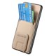 thumbnail image 4 of For Xiaomi Poco F7 Pro 5G Xiaomi Redmi K80 5G Case Card Holder Carbon Fiber Texture Leather Coated T, 4 of 5