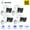 4Pcs, variant on ANNKE FCD600 Dual-Lens Outdoor Security Camera with 180° FoV, 6MP Panoramic PoE IP Camera, Smart Human/Vehicle Detection, Color Night Vision, Two Way Audio, Supports MicroSD Card Up to 256GB