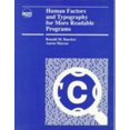thumbnail image 1 of Pre-Owned Human Factors and Typography for More Readable Programs (Paperback) 0201107457 9780201107456, 1 of 1