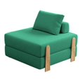 thumbnail image 1 of Sofá cama plegable Sofá cama Sofá cama minimalista versátil Asiento cómodo y plegable Sofá perezoso Sofá futón 80cmx80cmx40cm, 1 of 9