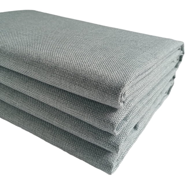 HAHDAXIA Faux Linen Type Cloth Fabric for Sofa Chair Upholstery Material (Light Green 13, 10 Yards)