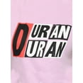 thumbnail image 4 of Juniors Women's Duran Duran Band Short Sleeve T-Shirt Quartz Purple Crop Top, 4 of 5