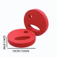 thumbnail image 2 of 2Pcs Water Fitness Discs, Foam Resistance Paddles, Pool Aerobic Workout for Adults Teens, Aquatic Exercise Equipment, Swim Training Paddles, Water Aerobics Gear​, Red, 2 of 5