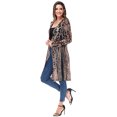 thumbnail image 2 of Women's Sparkly Sequin Cardigan Long Sleeve Open Front Glitter Kimono, 2 of 7
