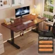 thumbnail image 1 of Mesa elevadora eléctrica de madera maciza, mesa de ordenador inteligente, escritorio de estudio en casa, escritorio de oficina, mesa de juegos, banco de trabajo para dormitorio, 1 of 4