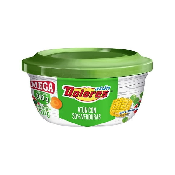 Atún Dolores con verduras 240 g